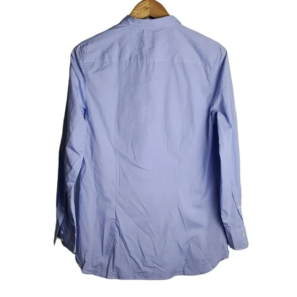 J. Crew Blue Blouse Size Small